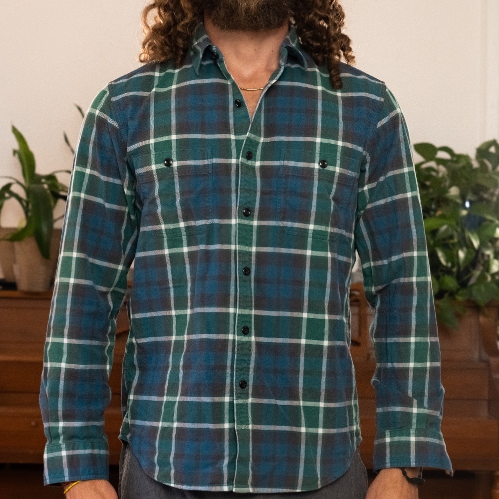 J. Crew Men's 100% Cotton Flannel